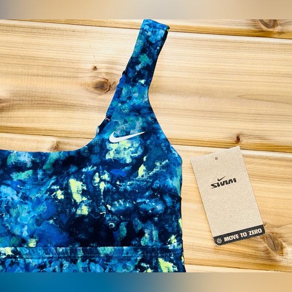 NEW Nike Women's Earth Dye Scoop Neck Tankini size Small NWT - Picture 4 of 8